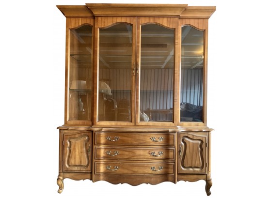 Lighted Large Display China Cabinet