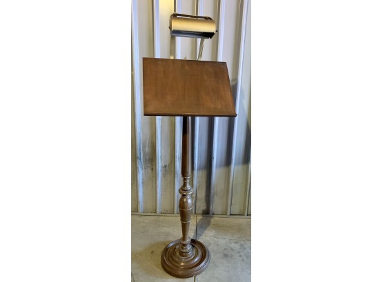 Vintage Lighted Music Stand