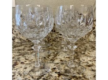 6 Waterford Wine Goblets
