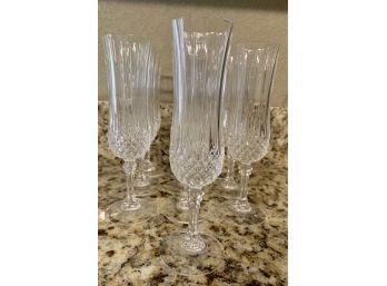 10 Waterford Champagne Glasses