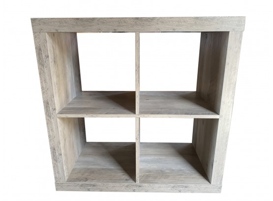 A Nicely Built 4 Compartment Shelving Unit