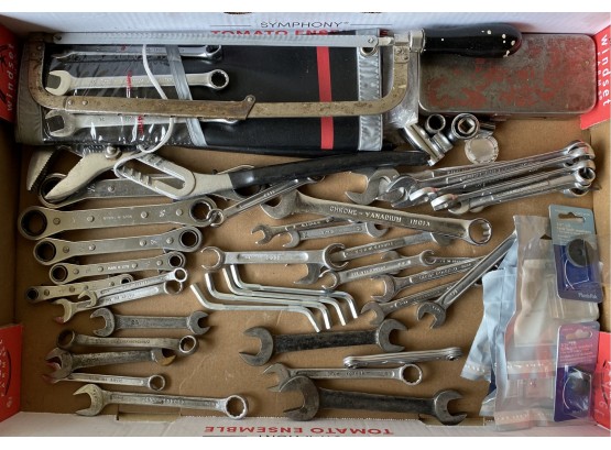 Miscellaneous Socket Wrenches Handsaw And More