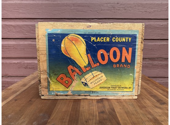 Balloon Brand Pear Box