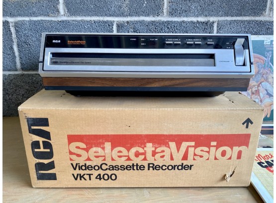 Vintage RCA Selectavision Video Disc Player