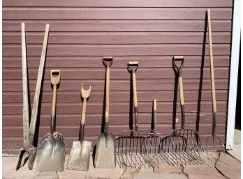 Collection Of Vintage Yard Tools