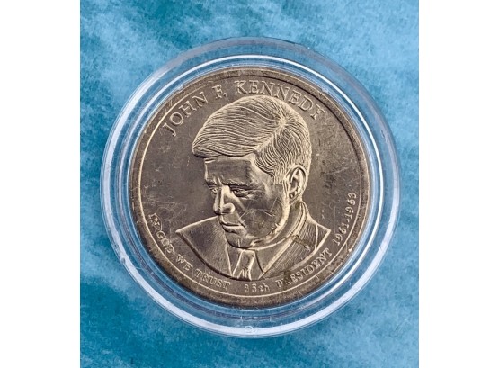 US One Dollar Coin Featuring JFK