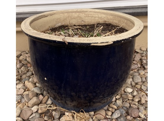 Dark Blue CeramicPlanter Pot