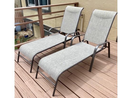Two Patio Chairs From Hampton Bay