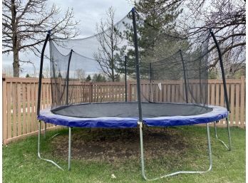 Very Large Skywalker 16 Foot Trampoline With Safety Net Model SWTC16WS