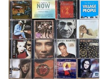 Lot Of CDs Including Eckhart Tolle, Ricky Martin, Kelly Clarkson And More!