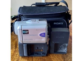 Sony Handycam With Case