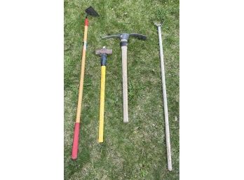 Four Outdoor Tools