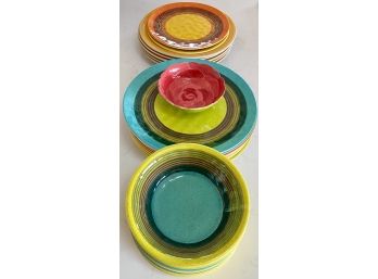 Colorful Kitchen Pottery