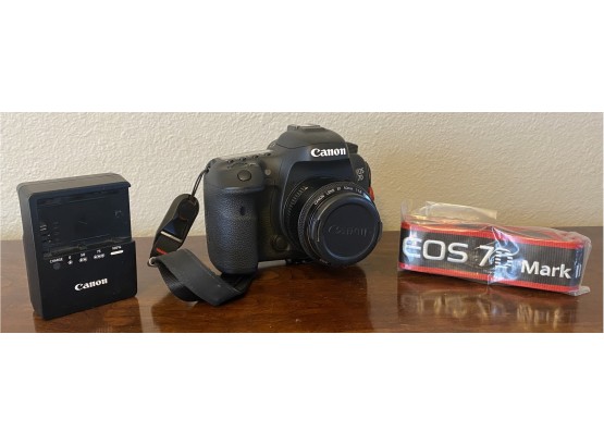 Canon EOS 7D Mark 2 With 50mm Canon Lens F 1.8 II