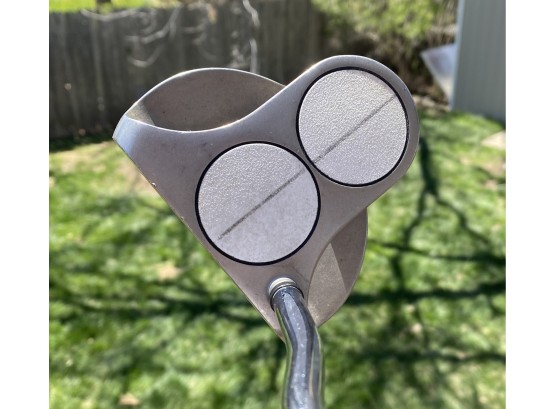Odyssey Mid White Hot 2 Ball Putter With Head Cover Right Handed