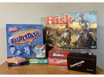 Collection Of Board Games And Card Games