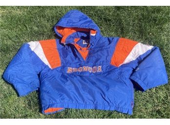 Denver Broncos Starter Vintage Jacket Size Mens L