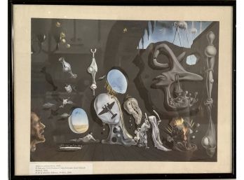 'Atomica Melancolica' 1945 Salvador Dali Print In Frame