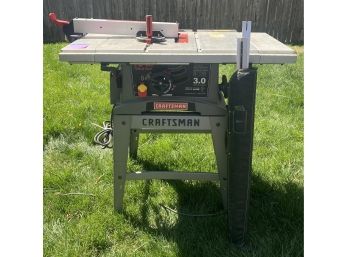 Craftsman 10 Inch Table Saw Model 137.248880