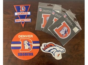 Lot Of 6 Denver Broncos Misc. Items