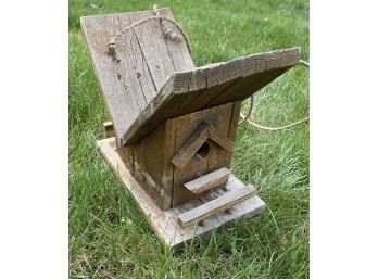 Wooden Double Sided Birdhouse