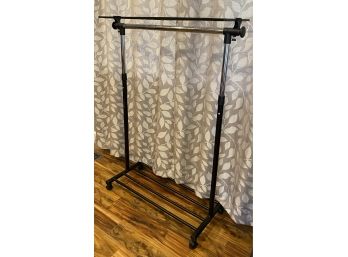 Clothes Rack With Shelf