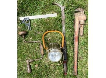 Lot Of Vintage Tools (feat. Large Monkey Wrench)