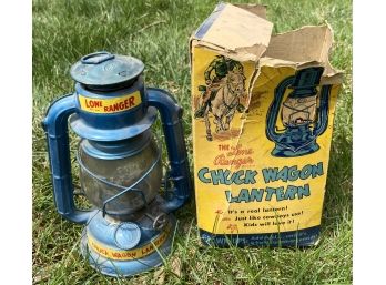 Chuck Wagon Lantern In Original Box