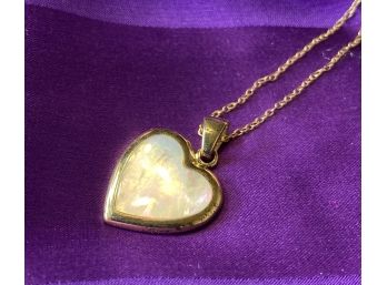 925 Sterling Heart On Chain