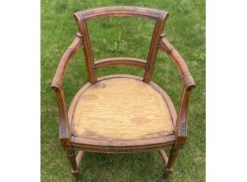 Beautiful Vintage Wooden Chair