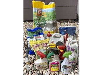 Misc Used Gardening Chemicals And Supplies