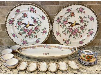Lot Of China Incl. Devon Ware And Nippon China
