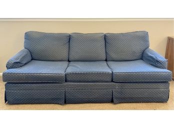 Blue Stearns & Foster 'Convertible Fashion Sofa'