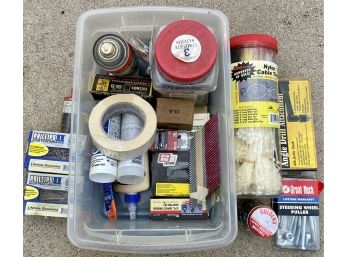 Lot Of Adhesives And Fasteners