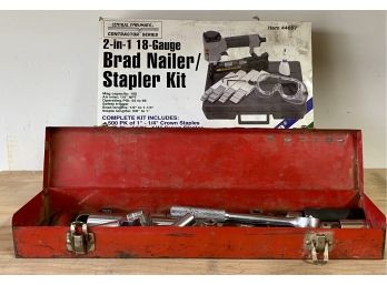 Brad Nailer/stapler Kit And Wrench Set