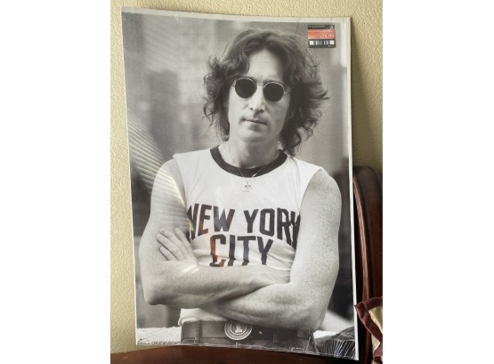 New In Packaging Iconic John Lennon New York City Poster Measures 24' X 36'