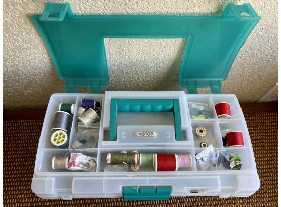 Sewing Box With Notions