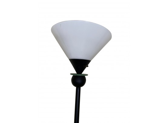 Tall Standing Floor Lamp With Plastic Sconce