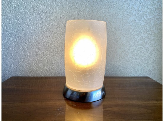 Small Hurricane Style Table Lamp