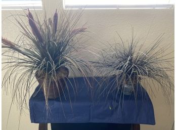 A Pair Of Two Faux Plants