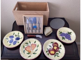 Assortment Of Wine & Cheese Accessories