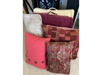 A Fun Collection Of Vintage Pillows