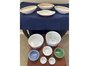 A Nice Collection Of Stoneware Pieces