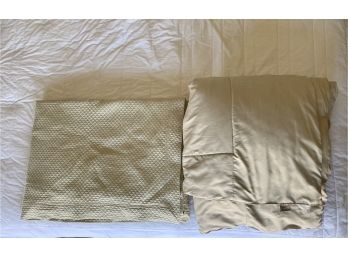 Cotton Quilted Duvet Cover And Woolrich Poly Down Comforter
