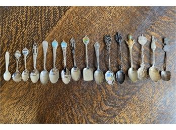 Collection Of Souvenir Spoons