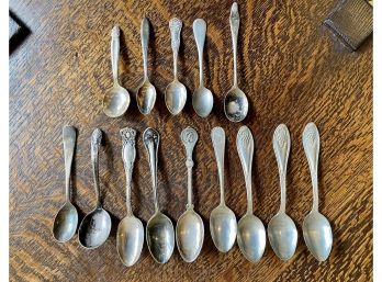 Collection Of Small Antique Spoons