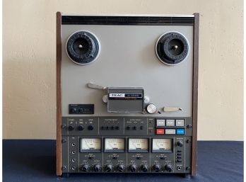 Vintage Teac Reel To Reel Tape Recorder Untested