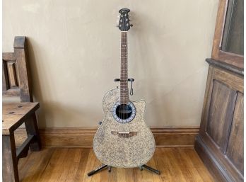 Vintage Ovation Acoustic Guitar