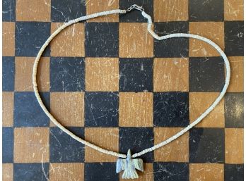 Hishi Necklace With Malachite? Thunderbird