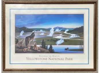 Yellowstone Park Print